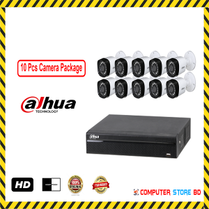 Dahua (10 Pcs CC Camera Package )