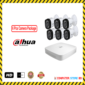 Dahua (6 Pcs CC Camera Package )