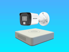 1 Pcs Hikvision 3 MP CCTV Camera Package with Color Day/Night and Audio