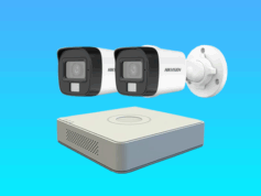 2 Pcs Hikvision 3 MP CCTV Camera Package with Color Day/Night and Audio